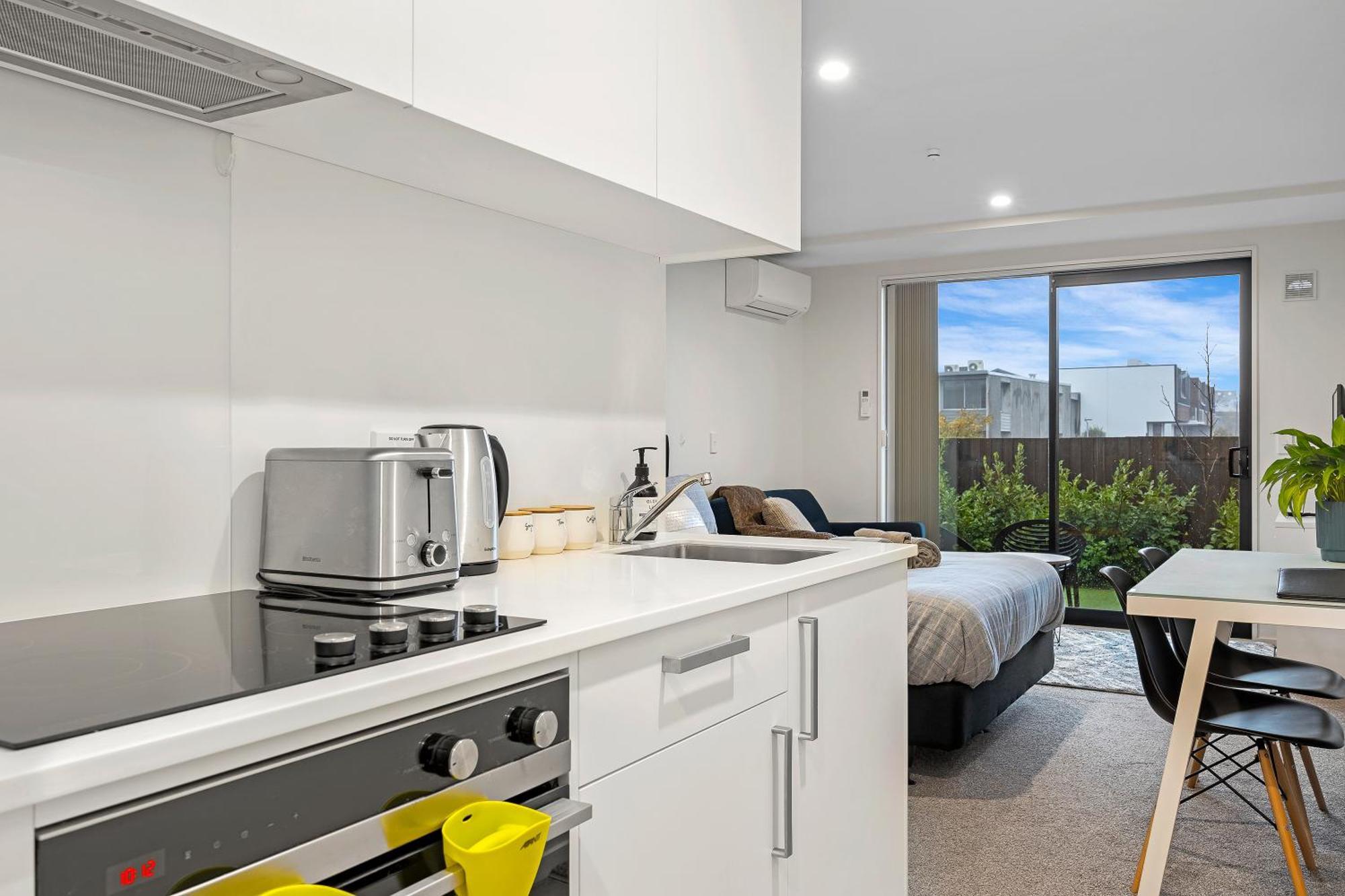 Citypad Studio Apartment Christchurch Extérieur photo